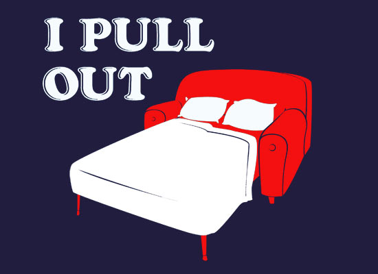I pull out sofa bed