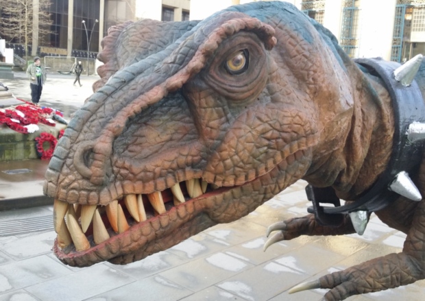 Because if Doms could pick any animal they would be, it would be a dinosaur. It's in the Secret Domly Dom Manual that Doms are dinosaurs!